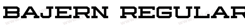 Bajern Regular字体转换 Bajern Regular字体转换
